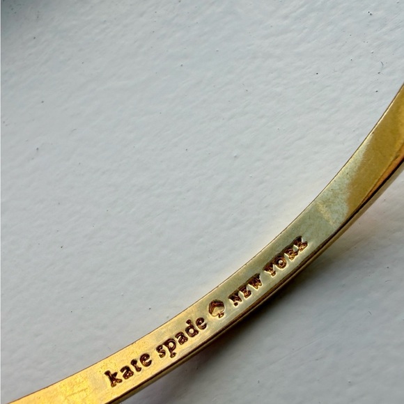 Kate Spade Gold Bangle with Pink and Coral Accents - Picture 6 of 7